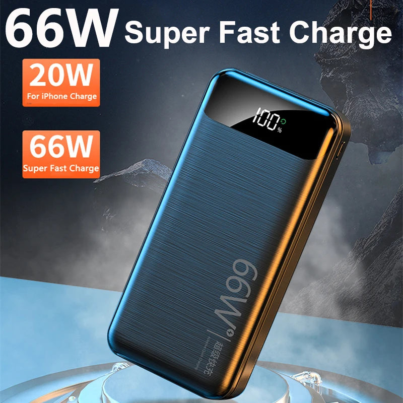 Tidesmit 66W Fast Charging Power Bank 30000mAh Portable Charger Tidesmit