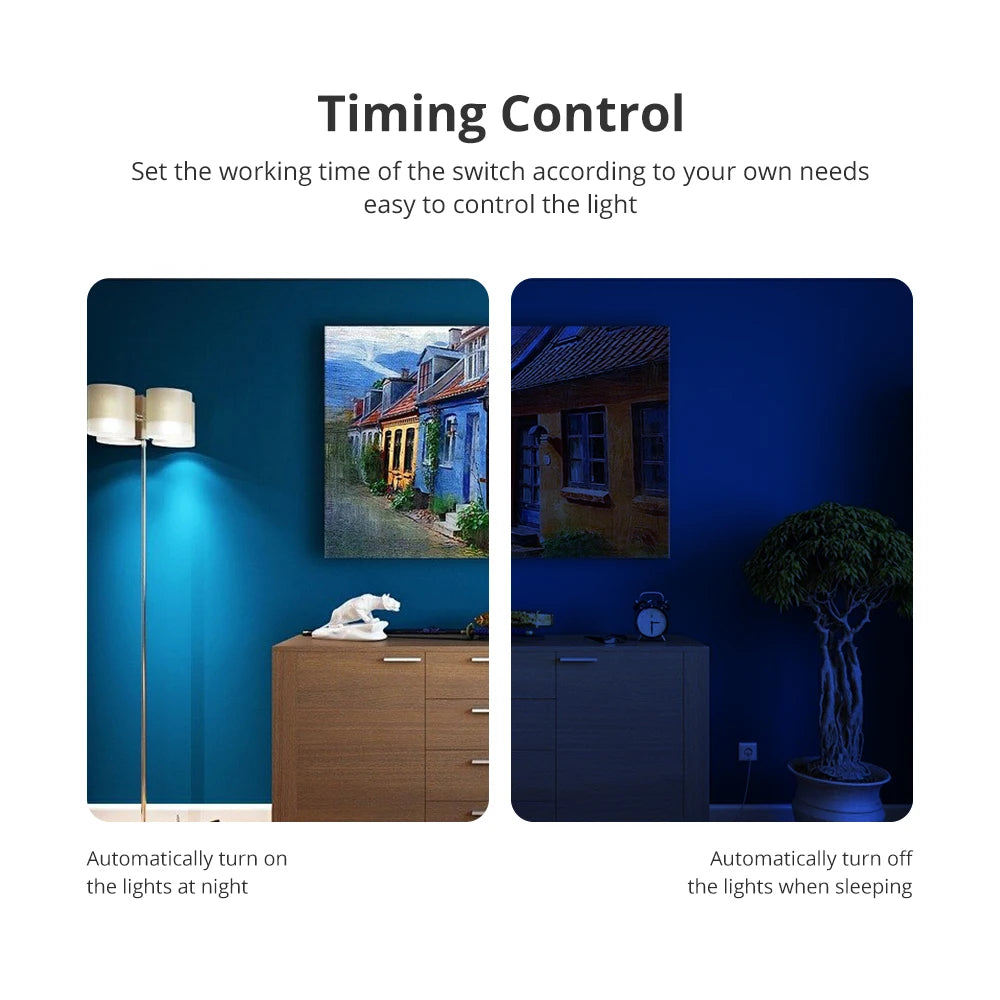Zemismart Zigbee US Wall Light Switch Work with Tuya Smart Life APP No Neutral Interruptor Timer Alexa Google Home Voice Control