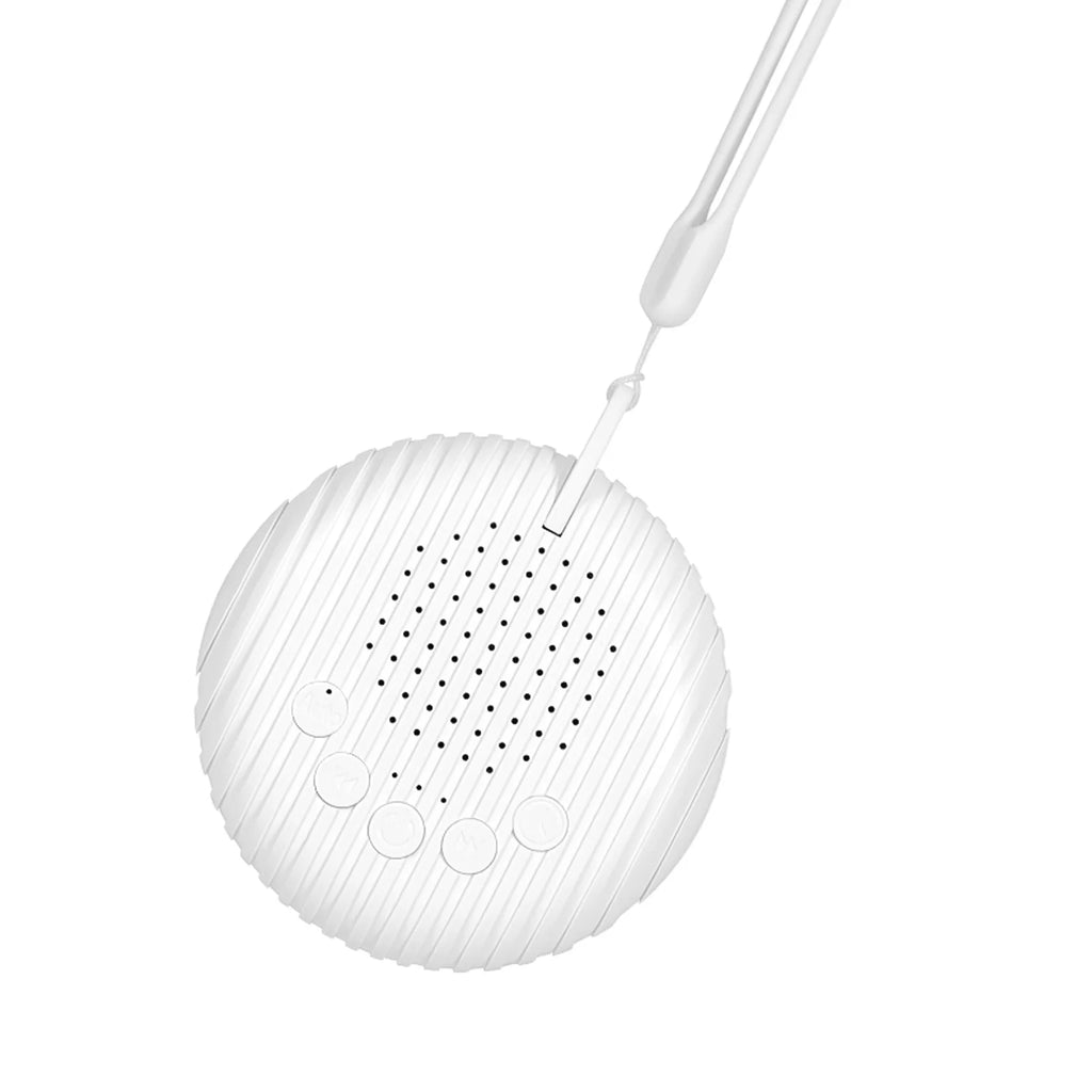 Portable Baby Sleep Machine White Noise Sound Machine 10 Soothing Sounds 15/30/60min Timer Volume Adjustable Built-in Battery