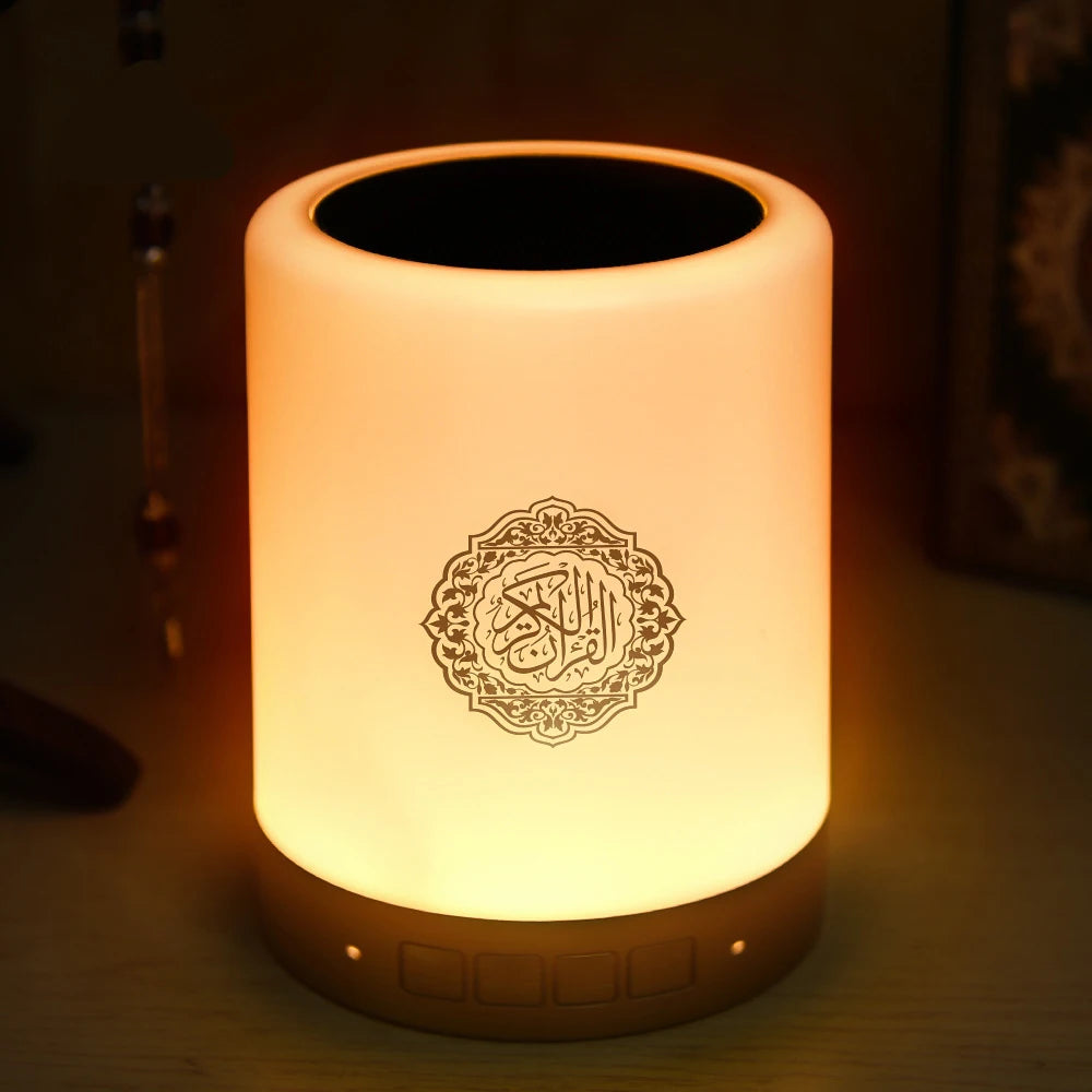 Azan Clock Quran Muslim Islamic Arab Koran Ramadan Bluetooth Speaker Wireless Portable Bright Lamp Holy Night Light Islam Arabic