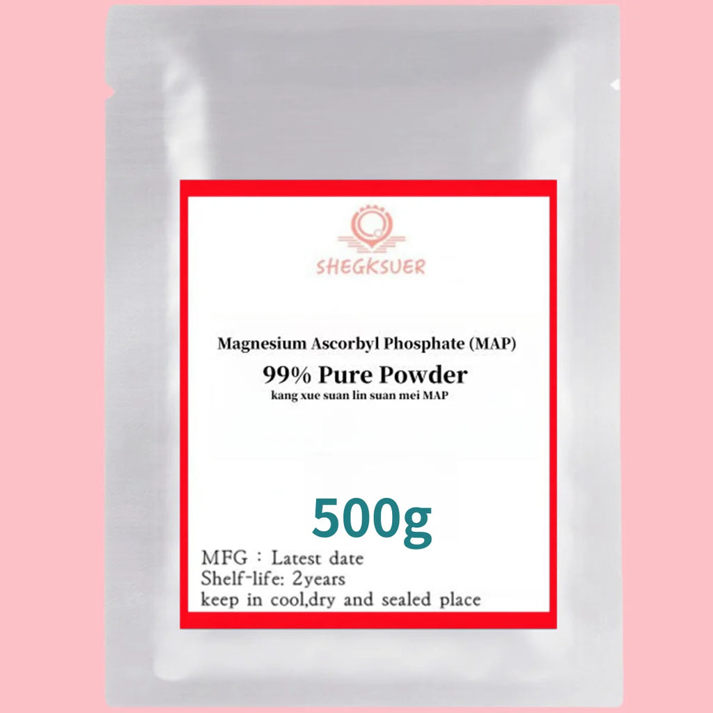 Cosmetic Grade 50g-1000g Magnesium Ascorbyl Phosphate (MAP) 99% pure powder