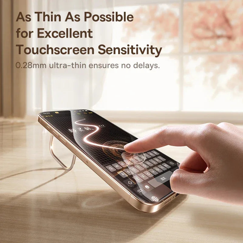iPhone 16 Pro Max Screen Protector Tempered Glass | 9H Anti-Scratch Tidesmit