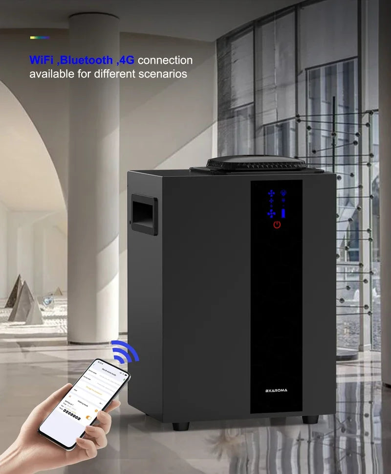 HVAC System Diffuser Smart 800ml Oil Fragrance Wifi App Pure Waterless Essential For Hotel Scent Air Machine A1000 4000CBM