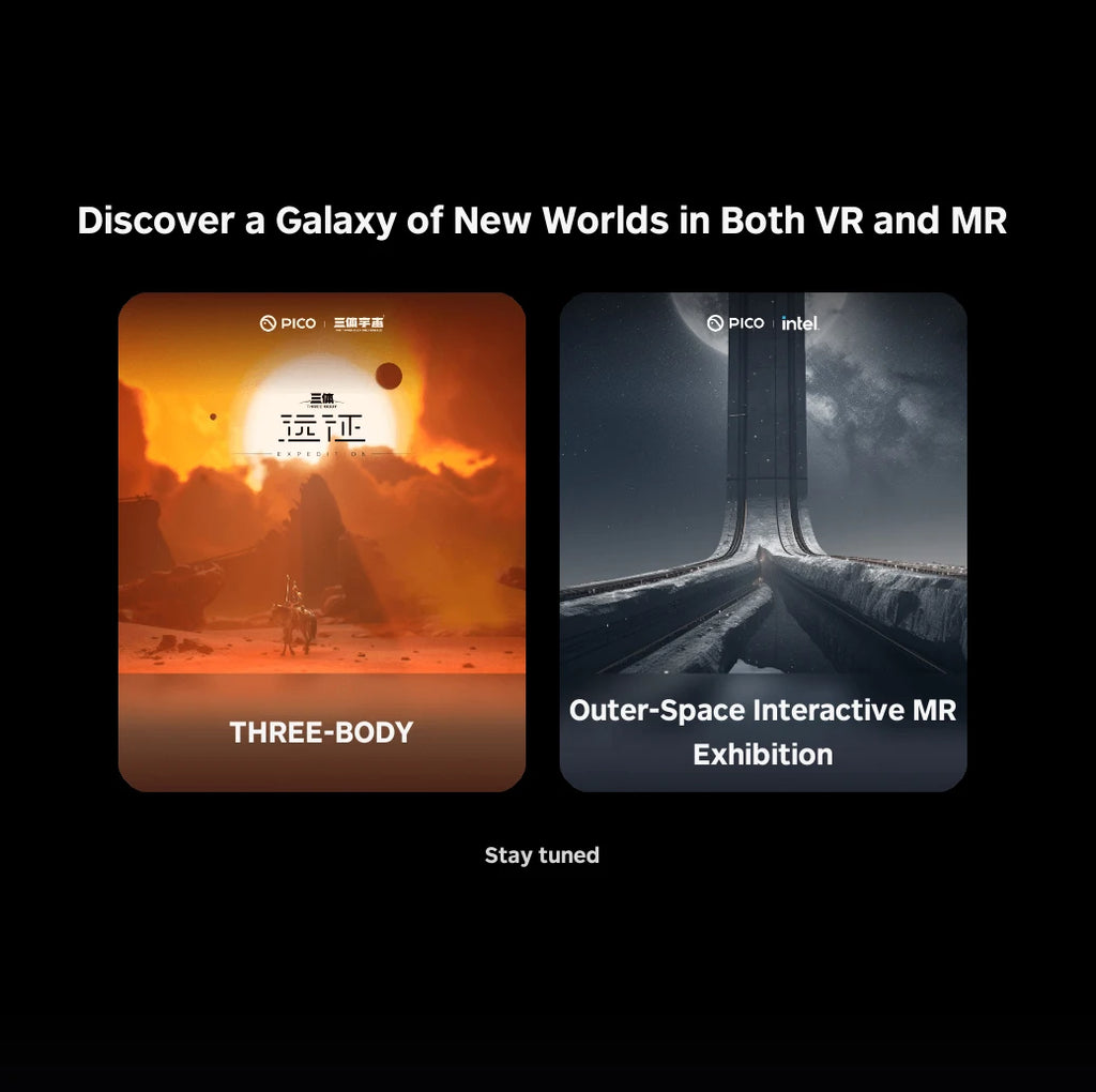 Pico 4 Ultra VR Headset 256GB - Professional Mixed Reality System Tidesmit