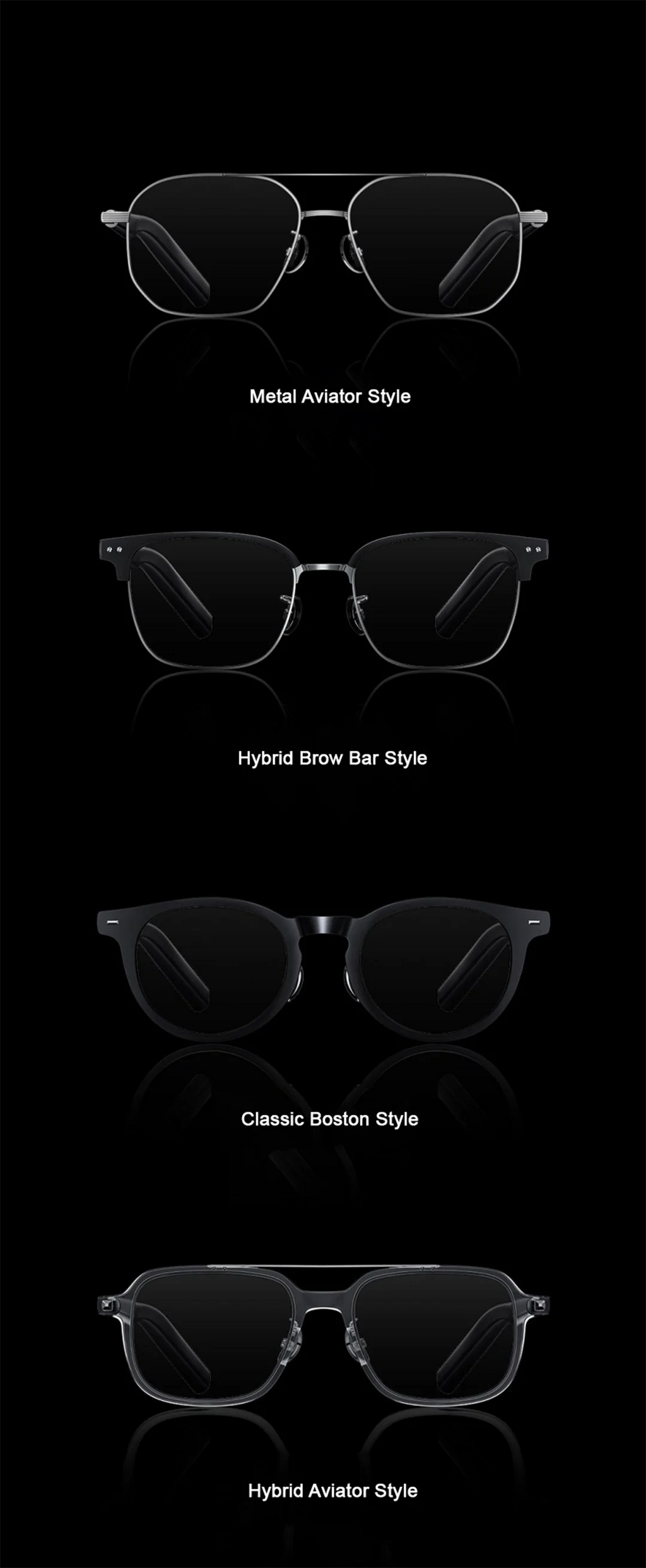 Mijia Smart Audio Glasses 2 - Interchangeable Frames & Spatial Audio Tidesmit