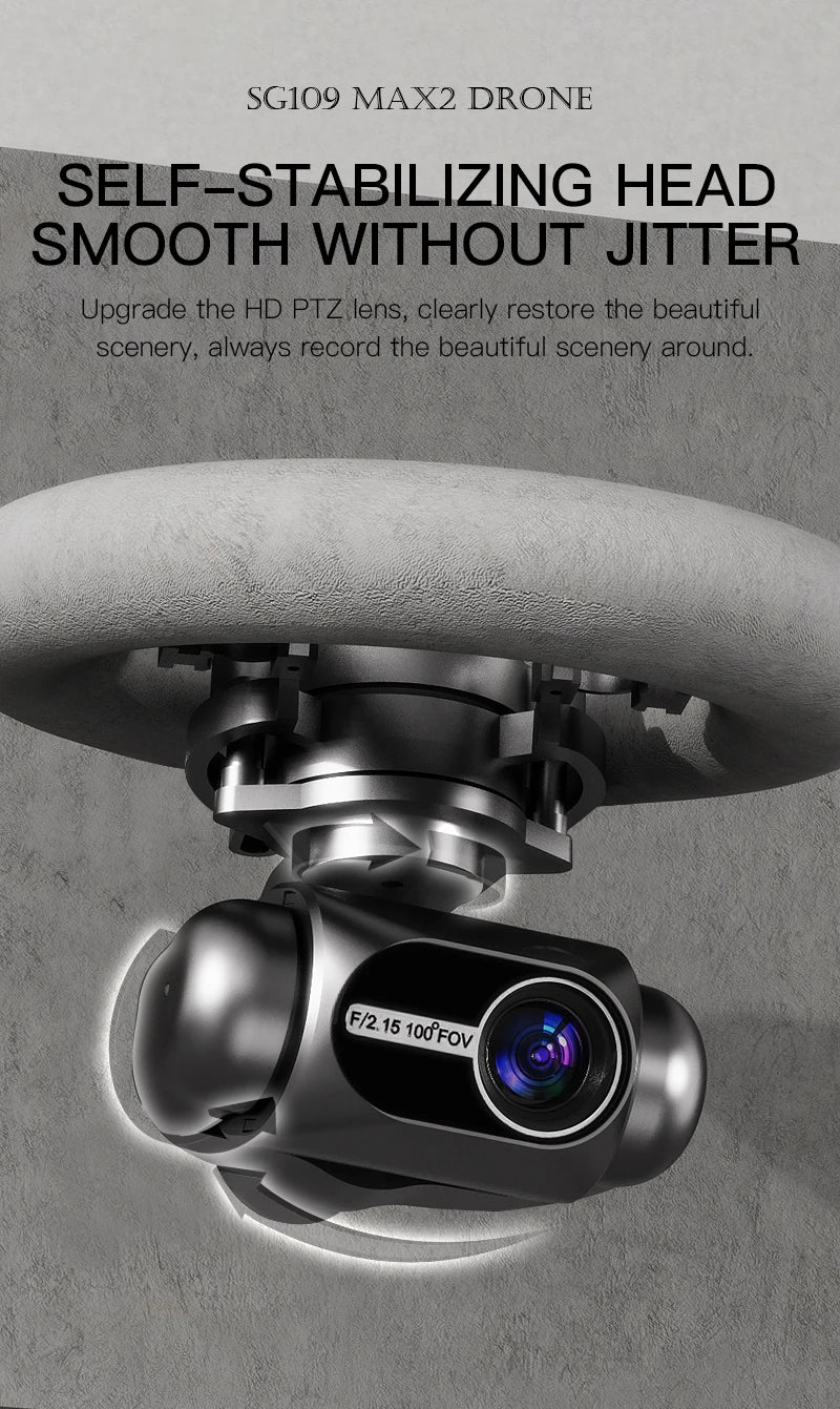 SG109 GPS Camera Drone: 4K Video with 360 Laser Obstacle Avoidance Tidesmit