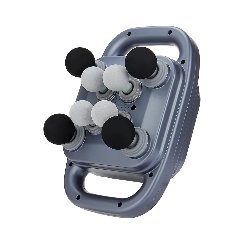 Fascia Gun Deep Tissue Massager - 8 Massage Heads | Tidesmit Fascia Gun Tidesmit