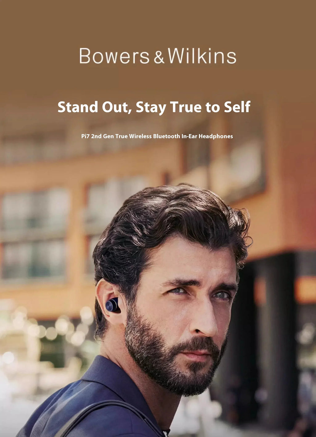 Bowers & Wilkins Pi7 S2 Wireless Earbuds by Tidesmit - 24-Bit HiFi Tidesmit