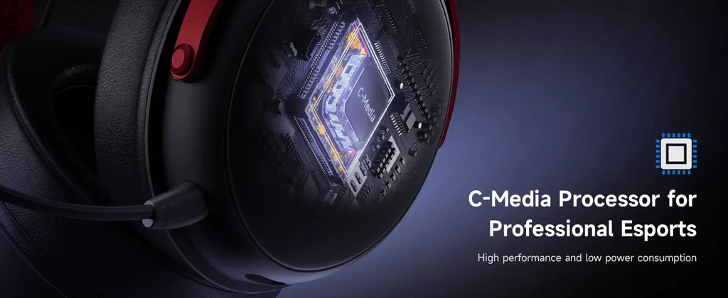 MCHOSE Wireless Gaming Headset Surround Sound Noise Canceling Tidesmit Tidesmit