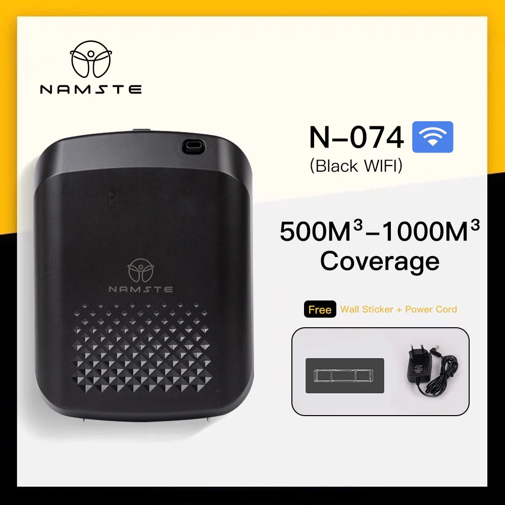 NAMSTE New Electric Aroma Diffuser Bluetooth 1000m³  Diffuser Essentail Oil  Aromatherapy Machine Device Electric Aromatic Oasis