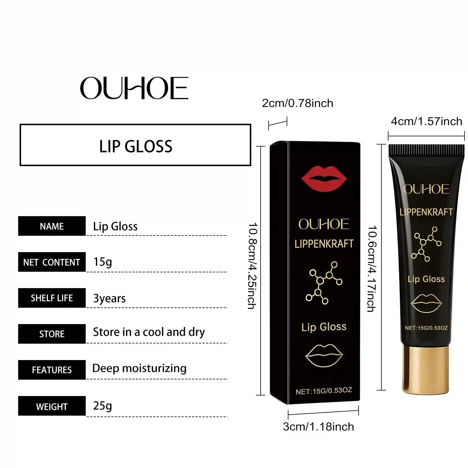 Volumizing Lip Serum: Hydrating Plumper for Fuller, Nourished Lips Lip Care Tidesmit