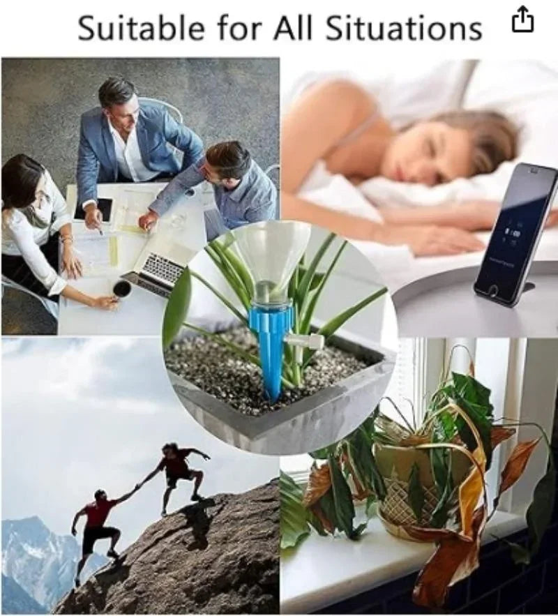 10PCS Flower Adjustable Automatic Drip Irrigation Plant Watering System Home Balcony Potted Plants Garden Irrigation Tools