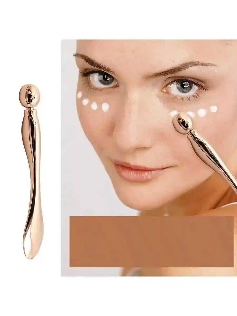 Electric Face and Eye Massager, Rose Gold Firming Wand by Tidesmit Eye Massage Instrument Tidesmit