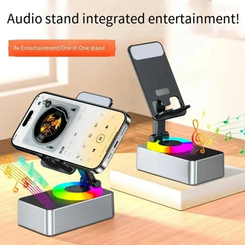 Portable Bluetooth Speaker 5-in-1 Power Bank with Phone Stand | Tidesmit Tidesmit
