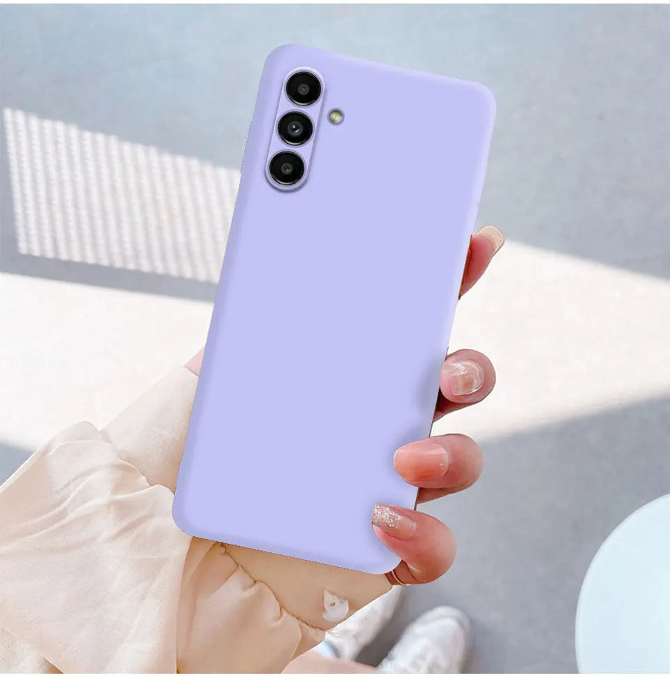 Samsung Galaxy A55 Silicone Case - Slim Shock-Absorbing Cover Tidesmit