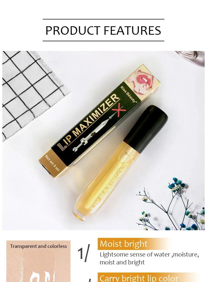 Lip Plumper Serum Volumizing Hydrating Care - Tidesmit Lip Nourish Lip Care Tidesmit