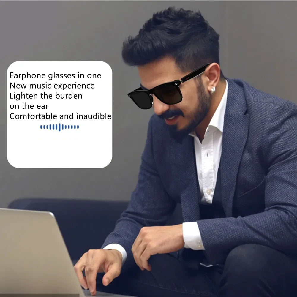 Smart Audio Sunglasses with Voice Translator – Bluetooth 5.0 Wireless Tidesmit