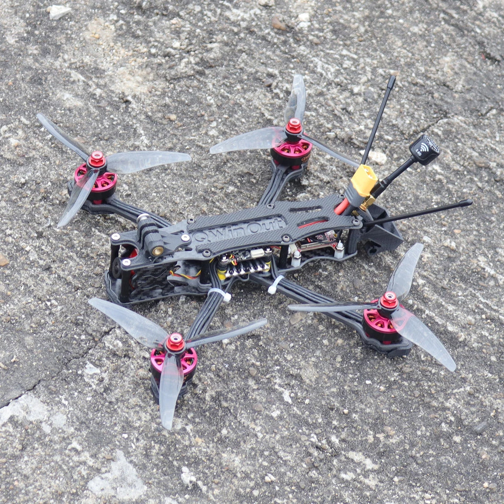 FPV Racing Drone 220mm RTF 4S Brushless Quadcopter Kit Tidesmit