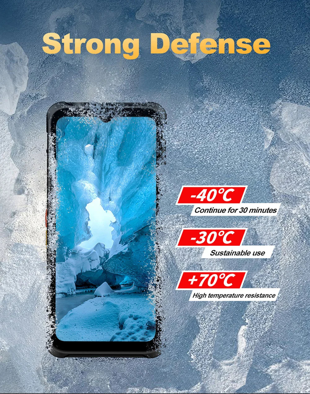 CONQUEST 5G Smartphone Network108MP Camera 12GB 512GB 66W Thermal Imaging  IP68 Waterproof NFC