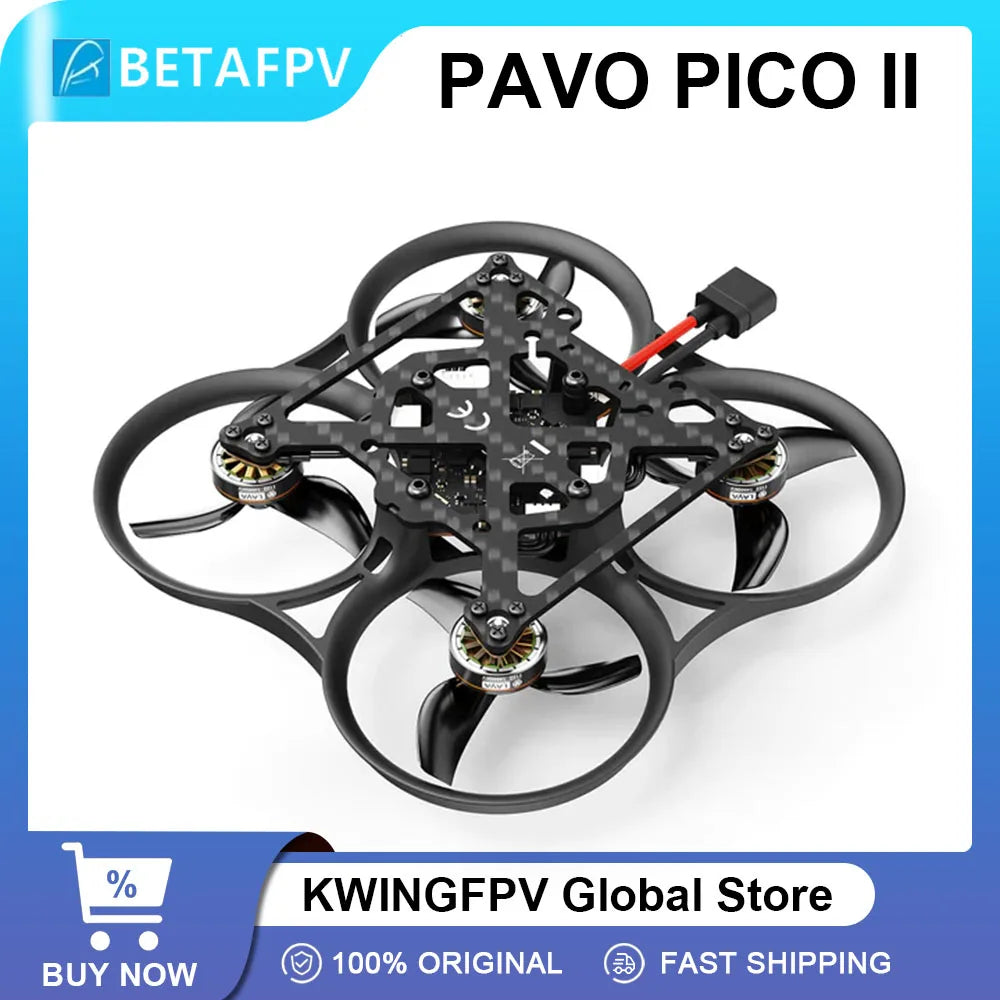 Pavo Pico II Brushless Cinewhoop Drone | 2-3S 20A Flight Controller Tidesmit