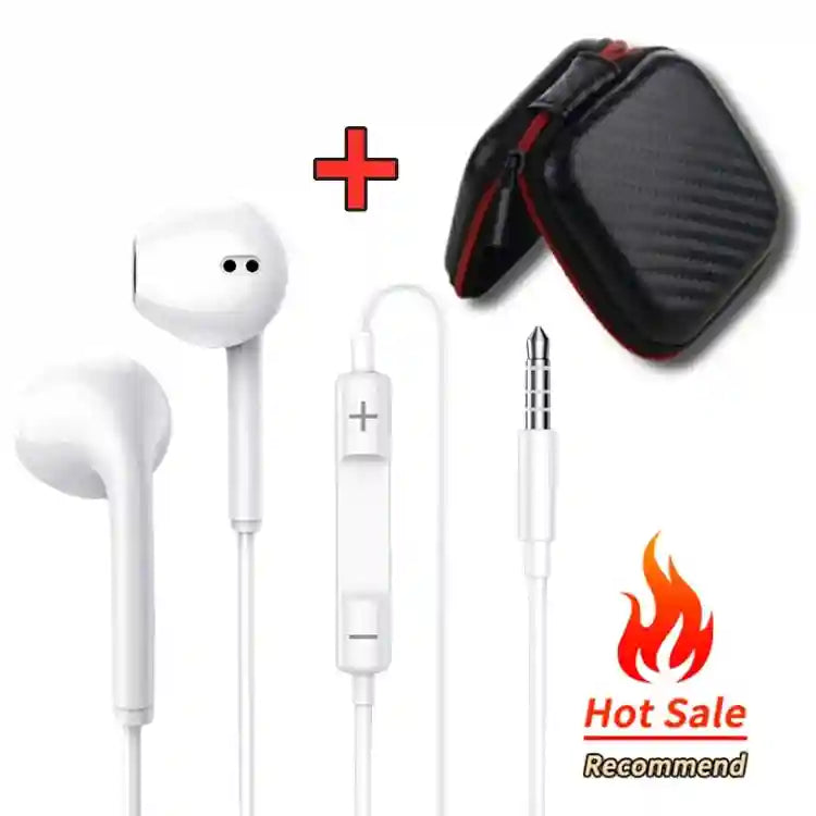 USB-C Wired Earphones with HD Microphone for Samsung Galaxy S25 S24 3.5MM-Bag China Mainland Tidesmit