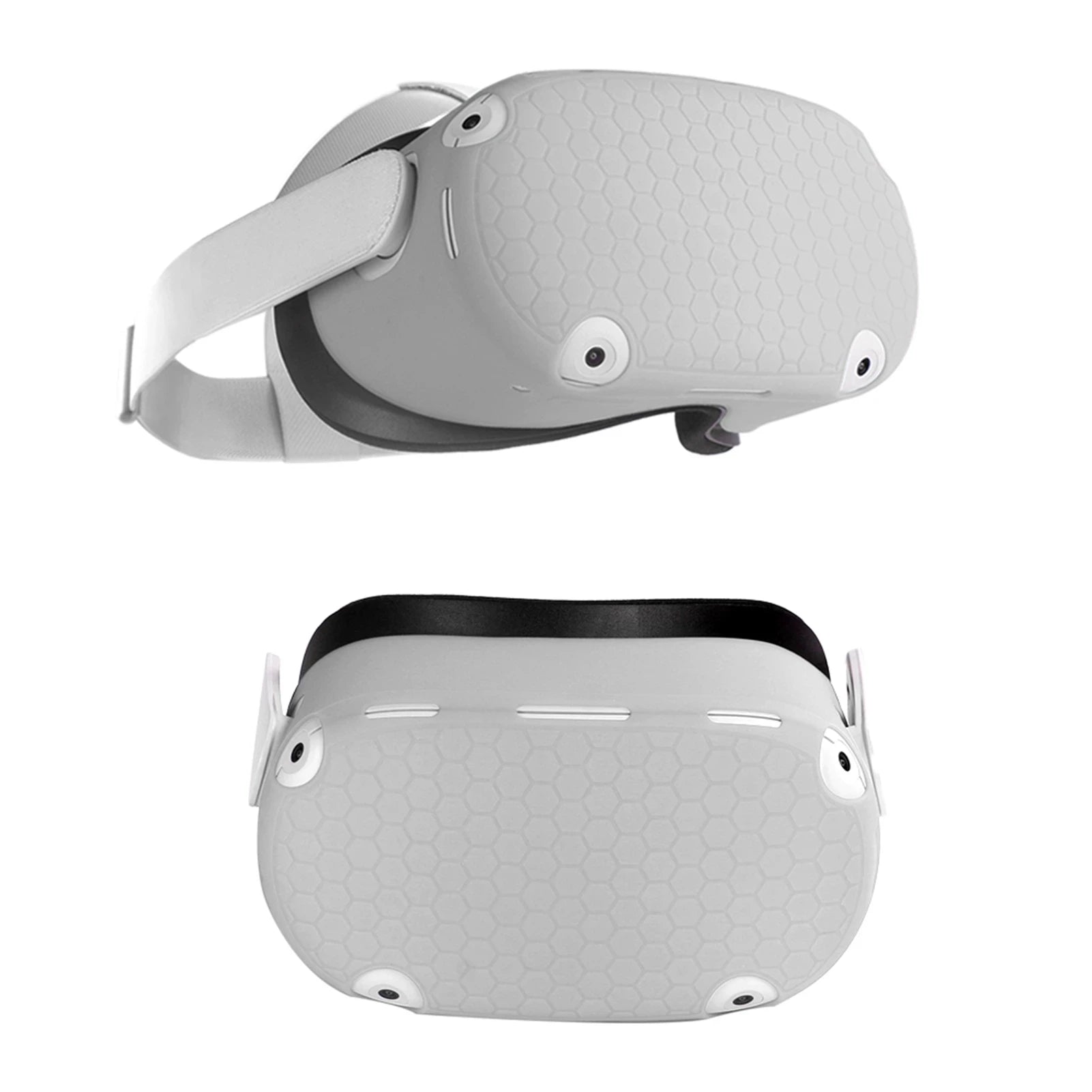 Oculus Quest 2 Silicone Cover Skin - Protective VR Headset Case Tidesmit