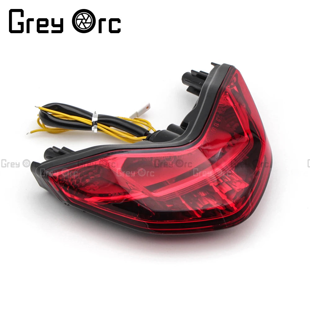 Moto Taillight Integrated LED Turn Signal Lamp Blinker Tail Light Accessories For Ducati Monster 797 821 Super Sport S 939