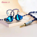iBasso Jr. Klee In-Ear Monitors | Dual Interface HiFi Wired Earphones Tidesmit