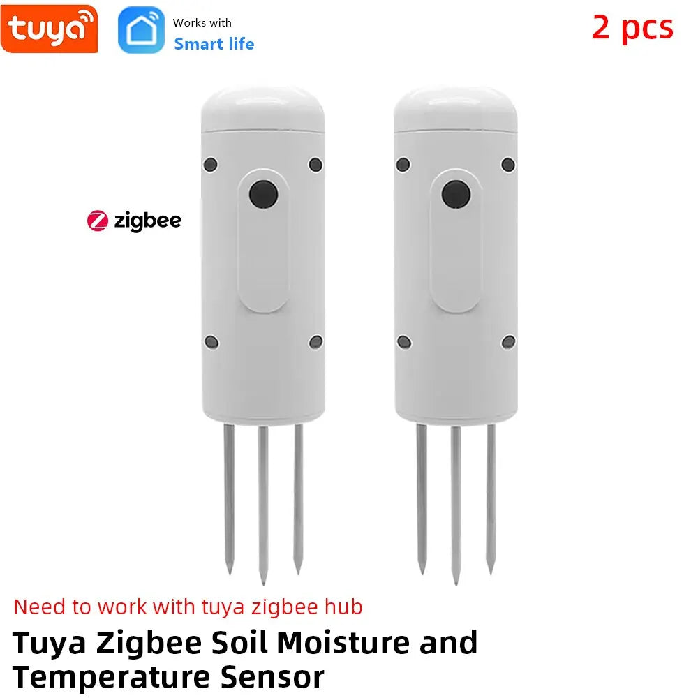 Zigbee Smart Water Valve Controller for Automated Irrigation TH10Z-2PCS Tidesmit