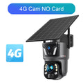 LS VISION 99X Zoom WiFi Solar Camera 4G SIM 8MP Dual Screen PTZ Outdoor Surveillance Camera PIR Ai Detection Auto Zoom Tracking