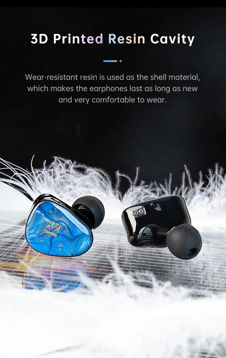 Dual Dynamic Driver Bone Conduction IEM Earphones by Tidesmit Tidesmit