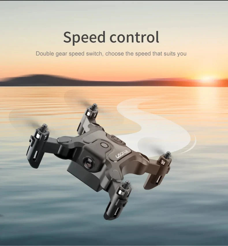 Mini 4K Camera Drone for Beginners | Foldable & Altitude Hold | Tidesmit Tidesmit