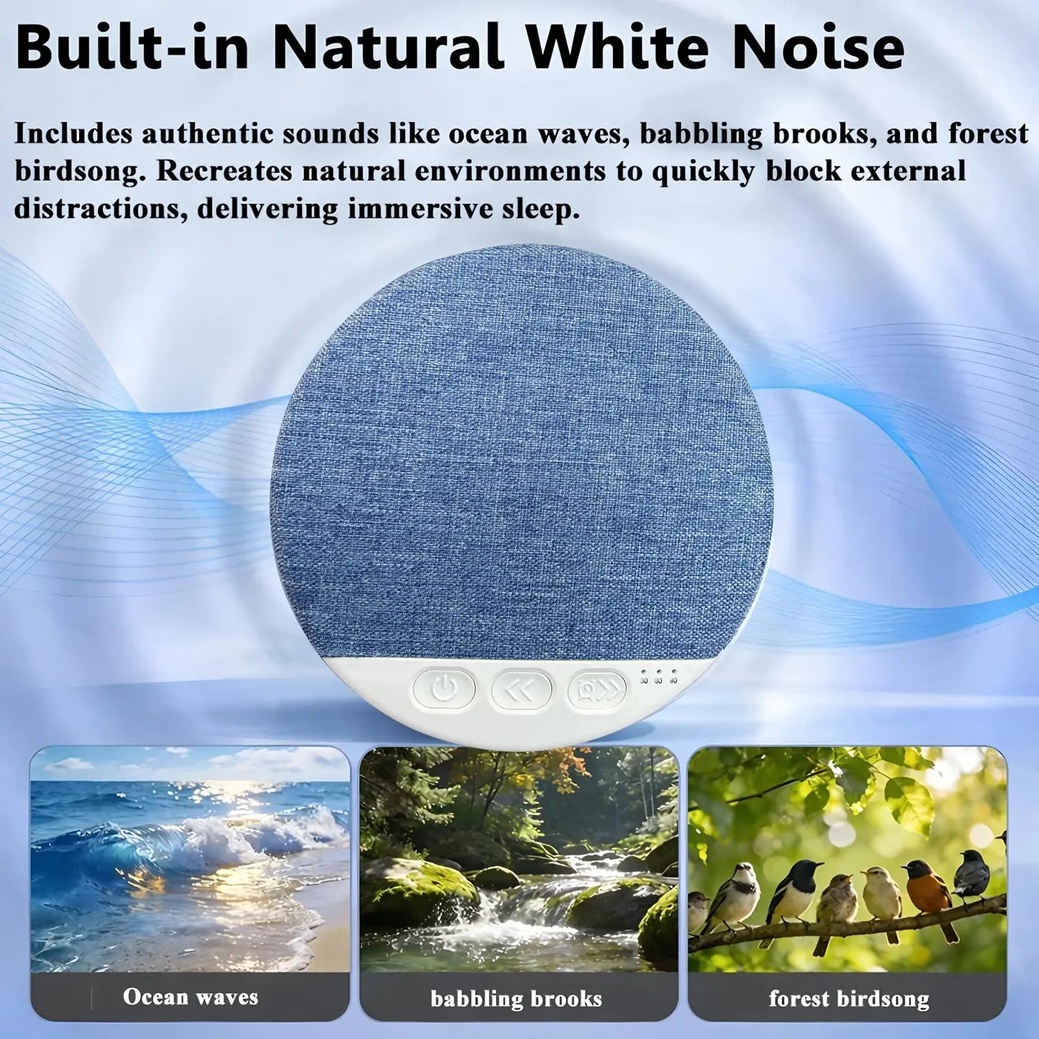 New Under Pillow Sleep Speaker Ultra Slim HiFi Noise Reduction Bone Conduction Sound Machine for Deep Sleep Relaxation 2026