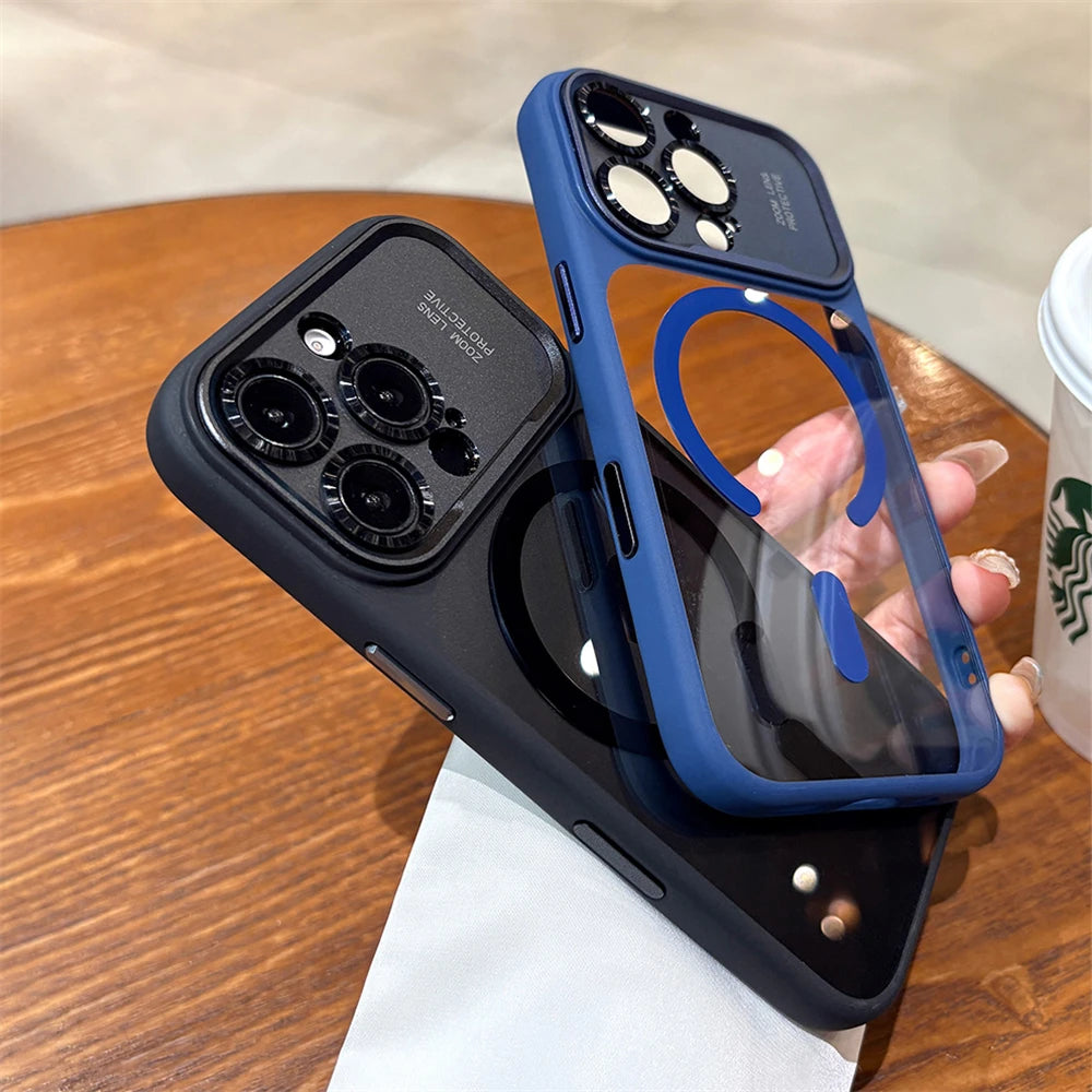 Magnetic iPhone Case with Lens Protection – Slim Military-Grade Cover Tidesmit