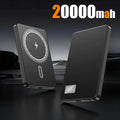 Magnetic Wireless Power Bank 50000mAh 120W Fast Charge for Devices Black-20000mAh Tidesmit