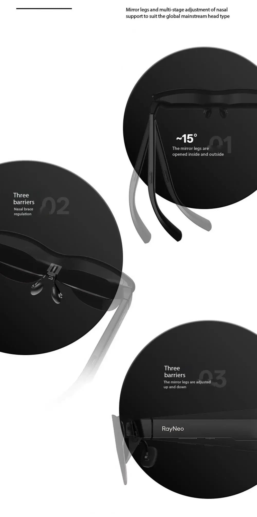 RayNeo Air 3S Pro AR Glasses: 1200nits Micro OLED Spatial Visuals Tidesmit