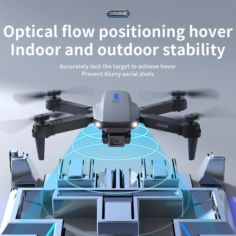 4K Camera Drone Foldable Quadcopter - Wide Angle Lens & Stable Flight Tidesmit