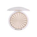 Tidesmit 3D pearlescent shimmer highlighter powder swatch showing texture and bright matte finish for face makeup
