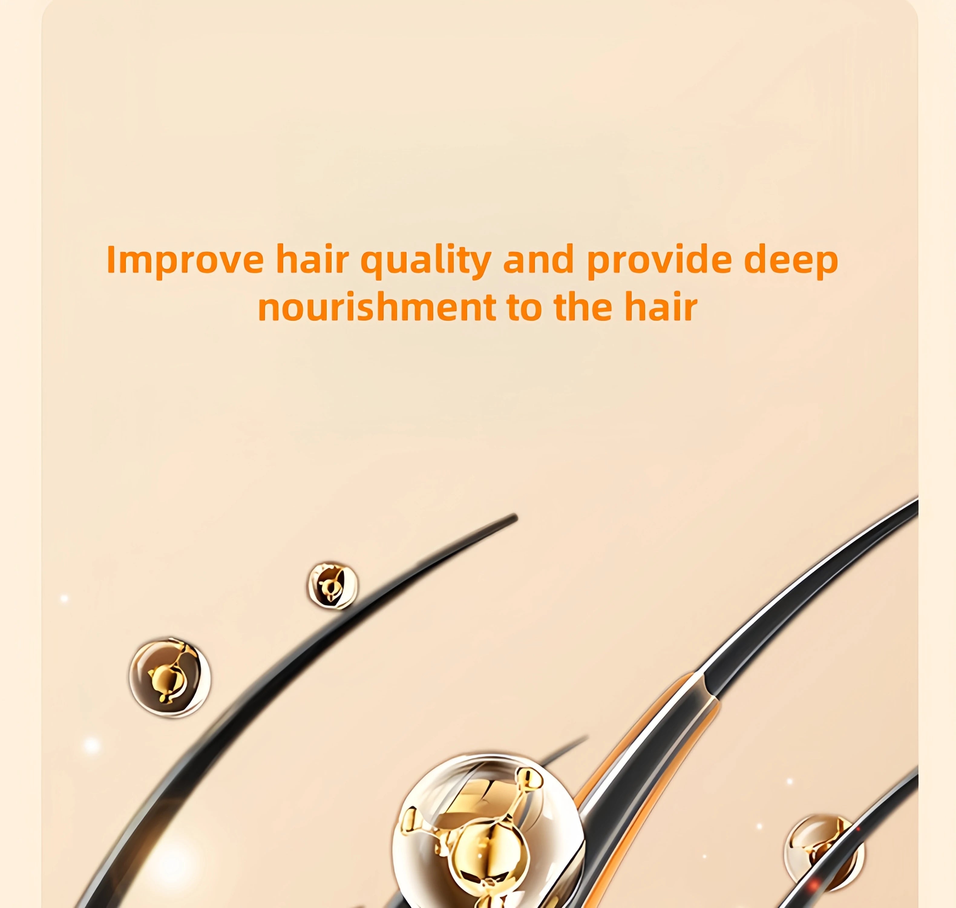 Gmdq 1800W blue light hair dryer for deep nourishment, constant temperature, and quick-drying hair care.