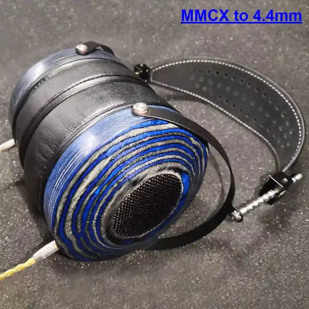 Wired Over-Ear Headphones | 4 Dynamic Drivers | Open-Back Audio MMCX to 4.4mm 1 Tidesmit