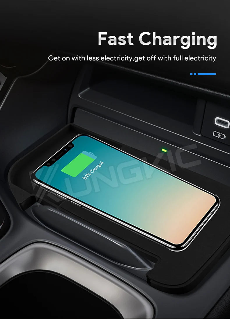 Wireless Charger Pad for Lexus NX 2022-2025 - Qi Certified Fast Charge Tidesmit