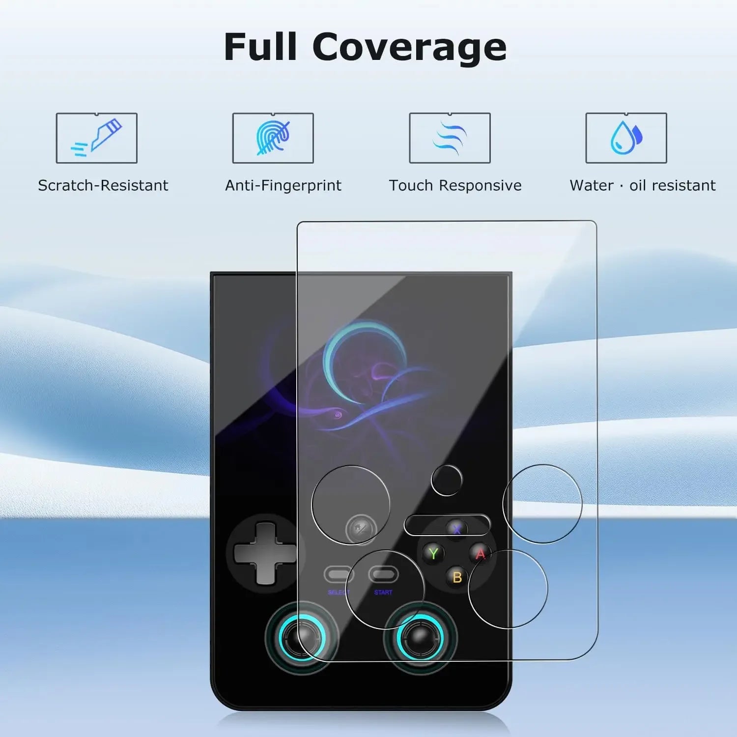Anbernic RG477V Screen Protector | HD Clear Anti-Scratch Hydrogel Film Tidesmit