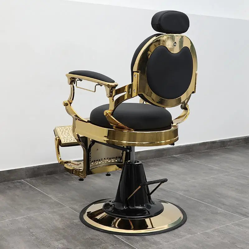 Professional Reclining Barber Chair for Hair Cutting and Shaving Massage Chairs Tidesmit