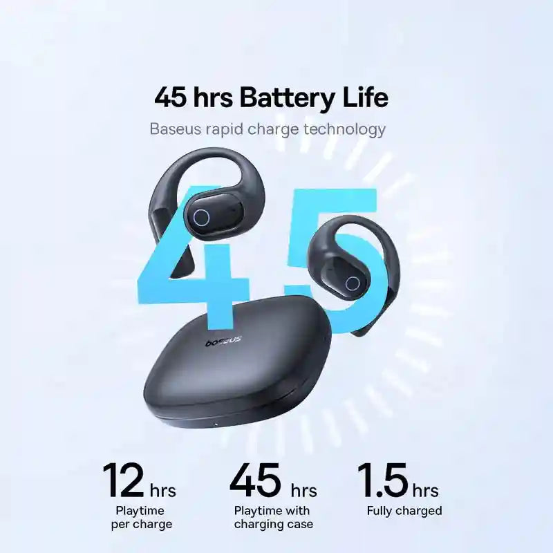 Tidesmit Open Ear Wireless Headphones - Waterproof Sport Earbuds Tidesmit