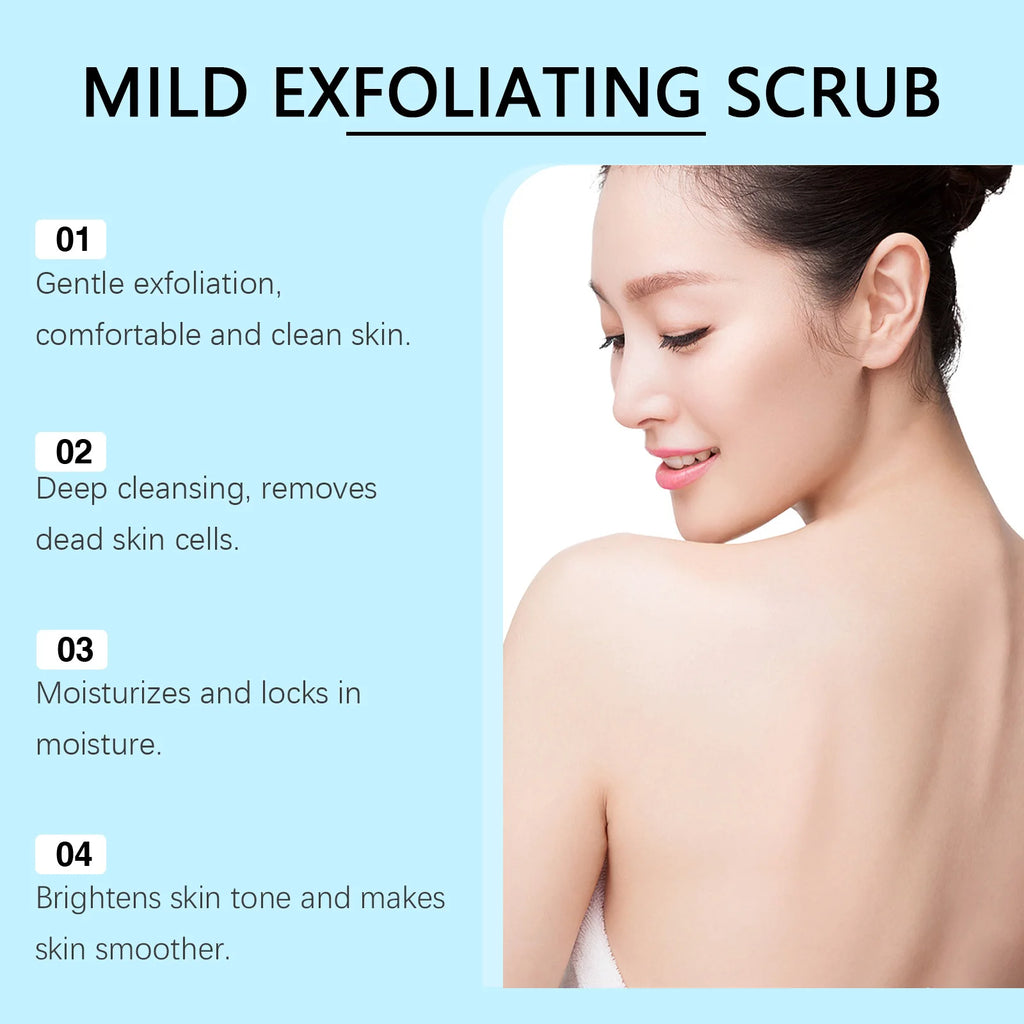 Facial Exfoliating Scrub - Natural Deep Pore Cleansing Treatment Scrubs Treatments Tidesmit