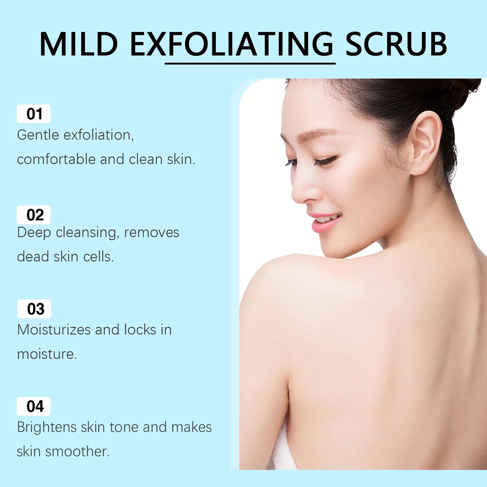 Facial Exfoliating Scrub - Natural Deep Pore Cleansing Treatment Scrubs Treatments Tidesmit