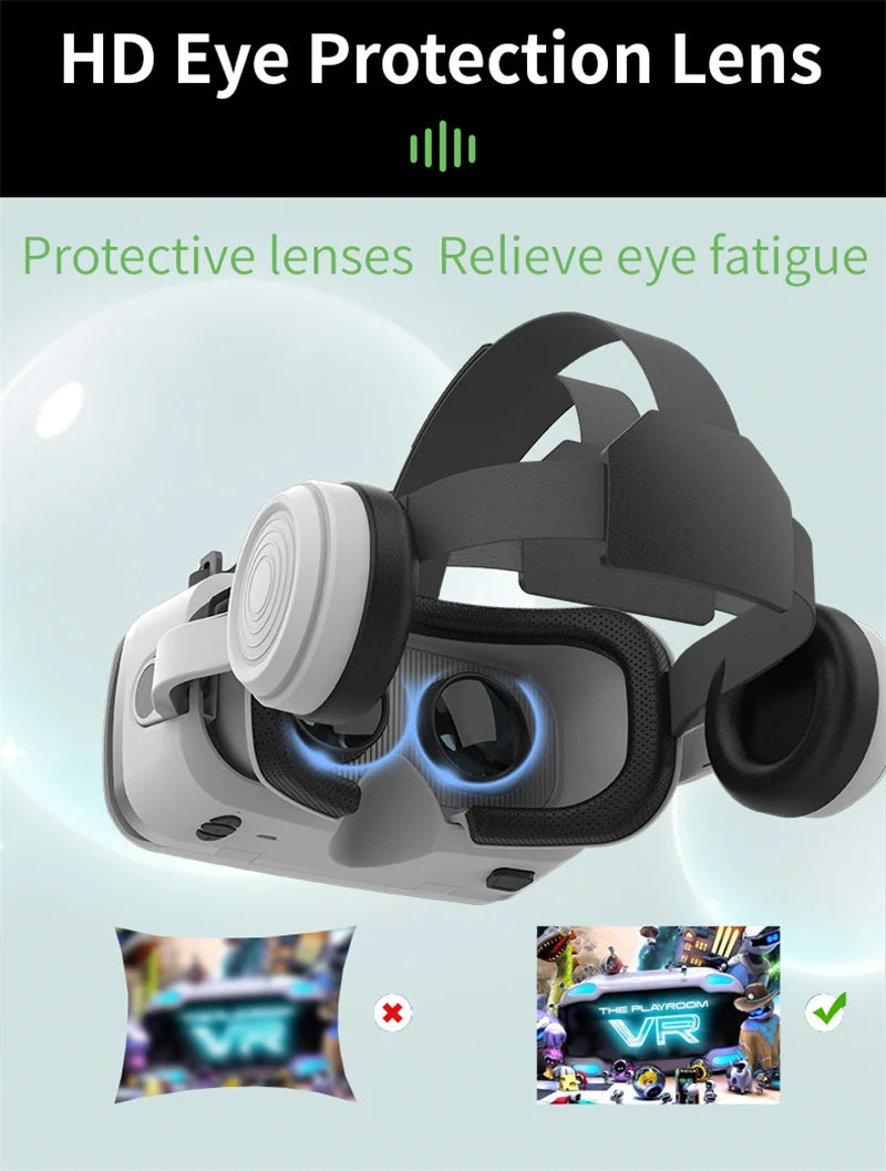 Tidesmit VR Headset for 4.7-7 Inch Smartphones - 3D Cinema Experience Tidesmit