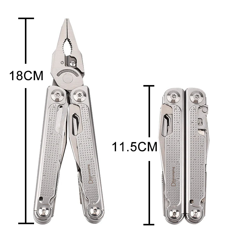 Daicamping DL302 Hand Multi Tool Multi-tool Sets Cutter Foldable Pliers Multifunctional EDC Tools Folding Multitools