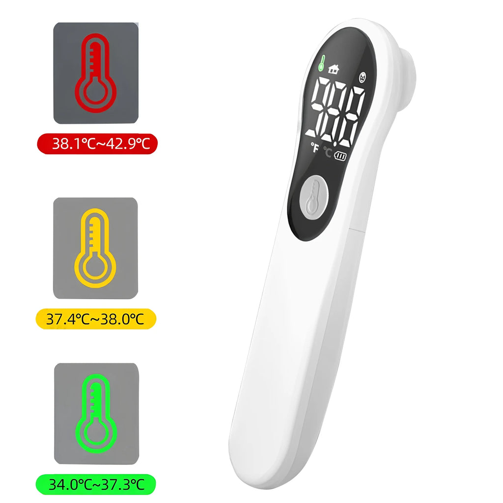 Digital Infrared Fever Thermometer Medical Household Infant Adult Forehead Non-contact Body Temperature Ear Thermometer