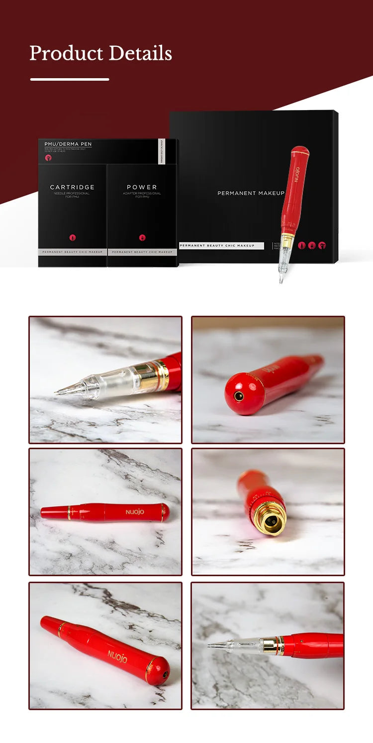 Permanent Makeup Machine for Microblading - Dual Needle Pen | Tidesmit Permanent Makeup Machines Tidesmit